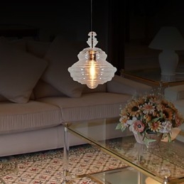 Luminárias pendentes 1 luz simples moderna artística