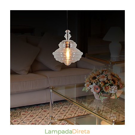 Luminárias pendentes 1 luz simples moderna artística Luminárias pendentes 1 luz simples moderna artística