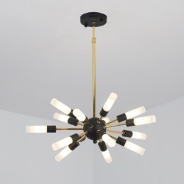 Luminária pendente nórdica criativa redonda lustre