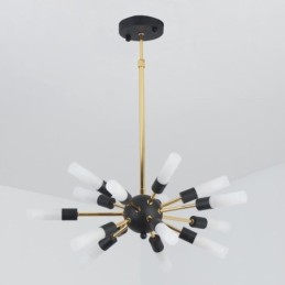 Luminária pendente nórdica criativa redonda lustre