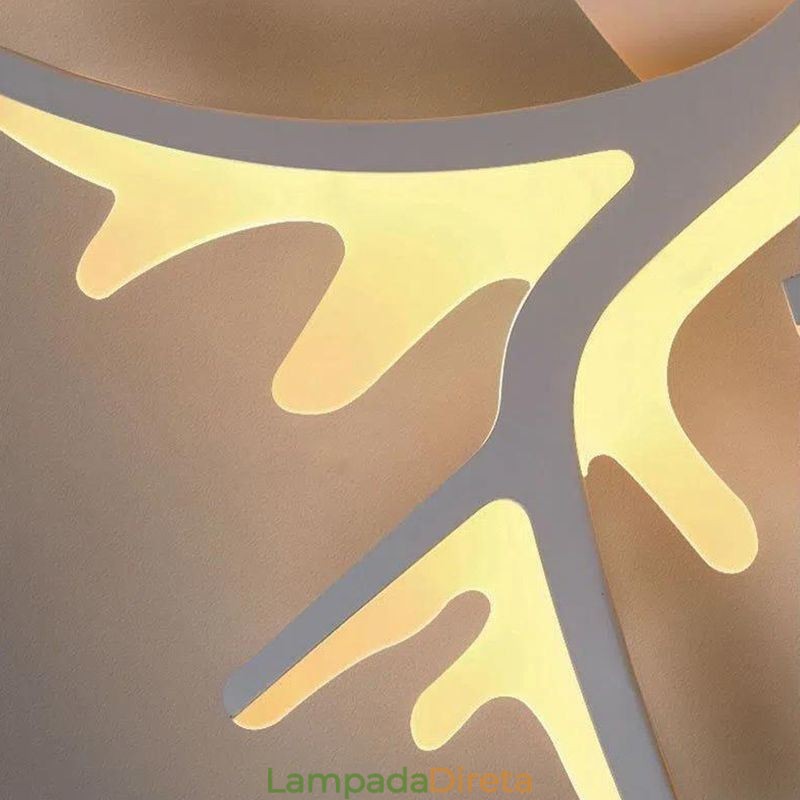 Luminária de teto de chifre minimalista moderna embutida