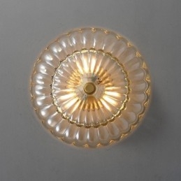 Luminária de teto moderna com base de lótus embutida