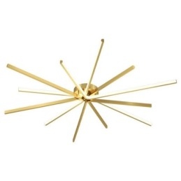 Luminária de teto minimalista moderna com fogos de artifício embutida