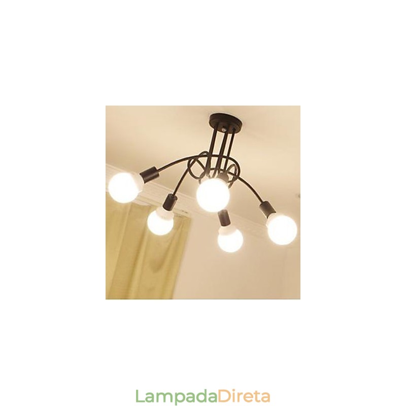 Contemporâneo e Contraído Sentando Absorvem Luz Dome