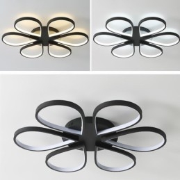 Luminária de teto Clover minimalista embutida