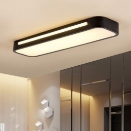 Luminária de teto acrílica moderna embutida