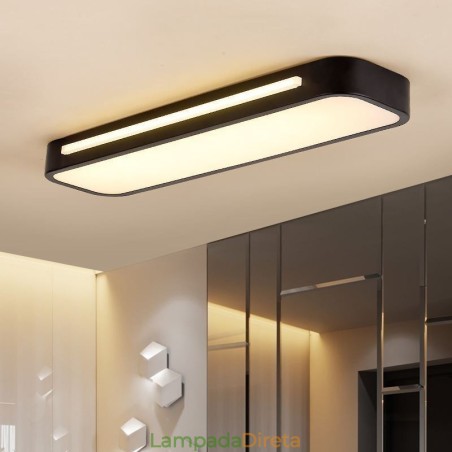 Luminária de teto acrílica moderna embutida Luminária de teto acrílica moderna embutida