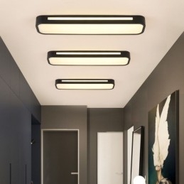 Luminária de teto acrílica moderna embutida