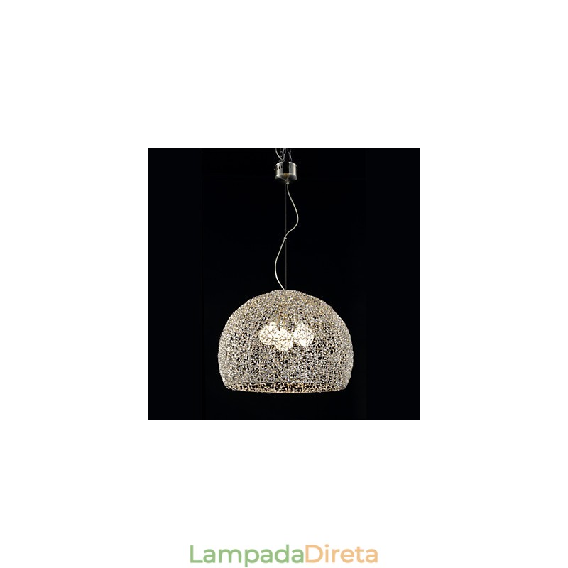 Lustre Lanterna Metal