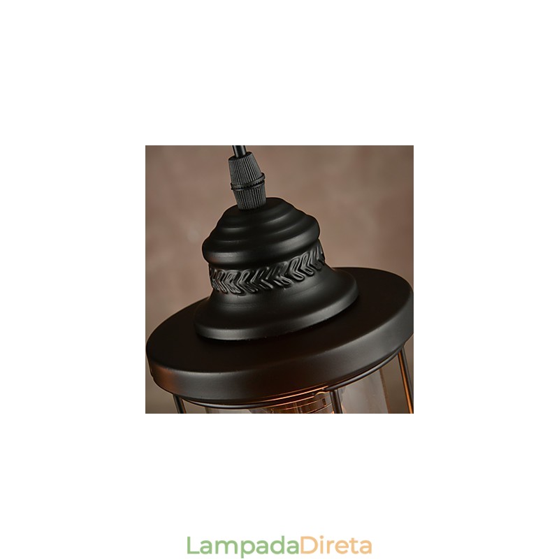 Lustre Mini Estilo Moderno Contemporâneo Metal
