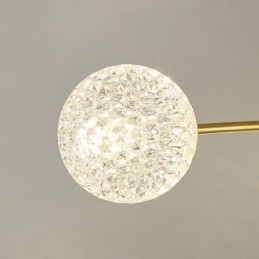 Luminária de teto dourada moderna embutida Luminária decorativa