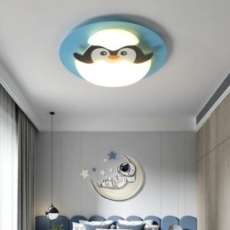Luminária de teto decorativa moderna embutida de desenho animado