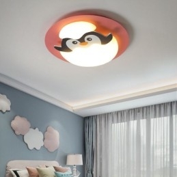 Luminária de teto decorativa moderna embutida de desenho animado