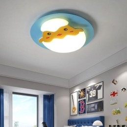 Luminária de teto decorativa moderna embutida de desenho animado