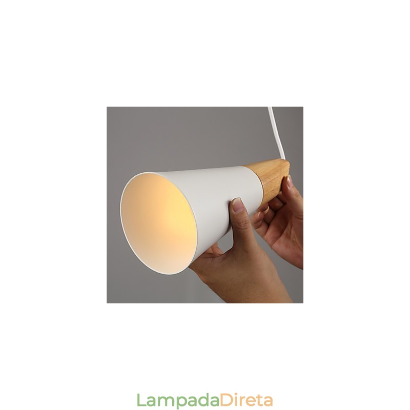 Lustre Mini Estilo Moderno Contemporâneo Metal