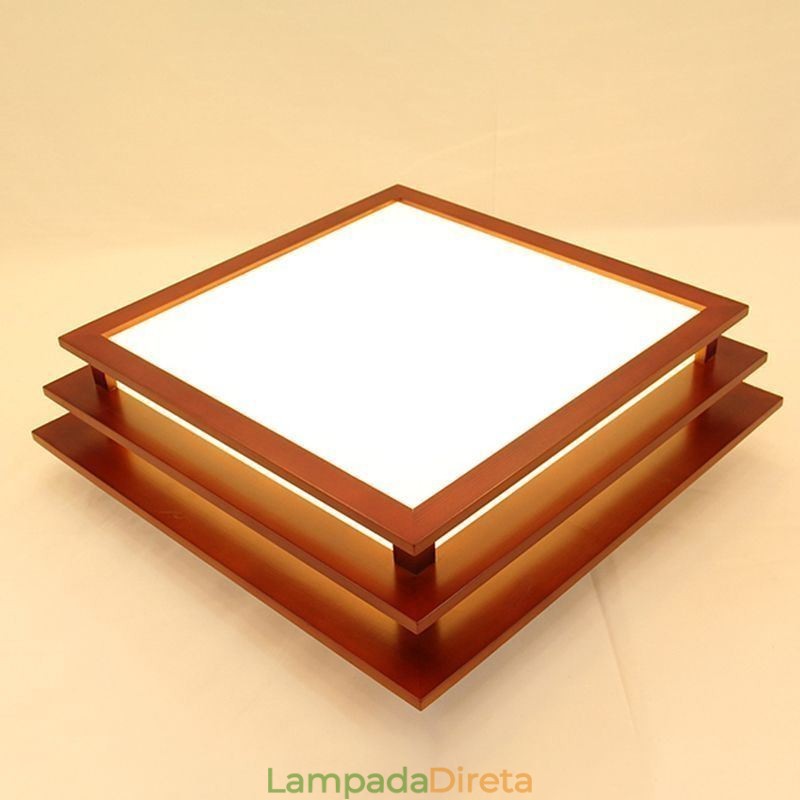 Luminária de teto retrô estilo chinês