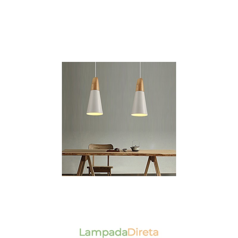 Lustre Mini Estilo Moderno Contemporâneo Metal