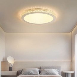 Luminária de teto moderna Shinny Diamond Flush Mount