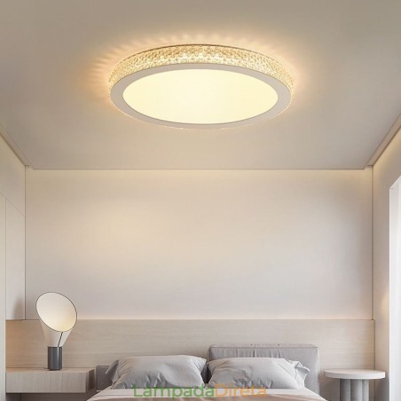 Luminária de teto moderna Shinny Diamond Flush Mount Luminária de teto moderna Shinny Diamond Flush Mount