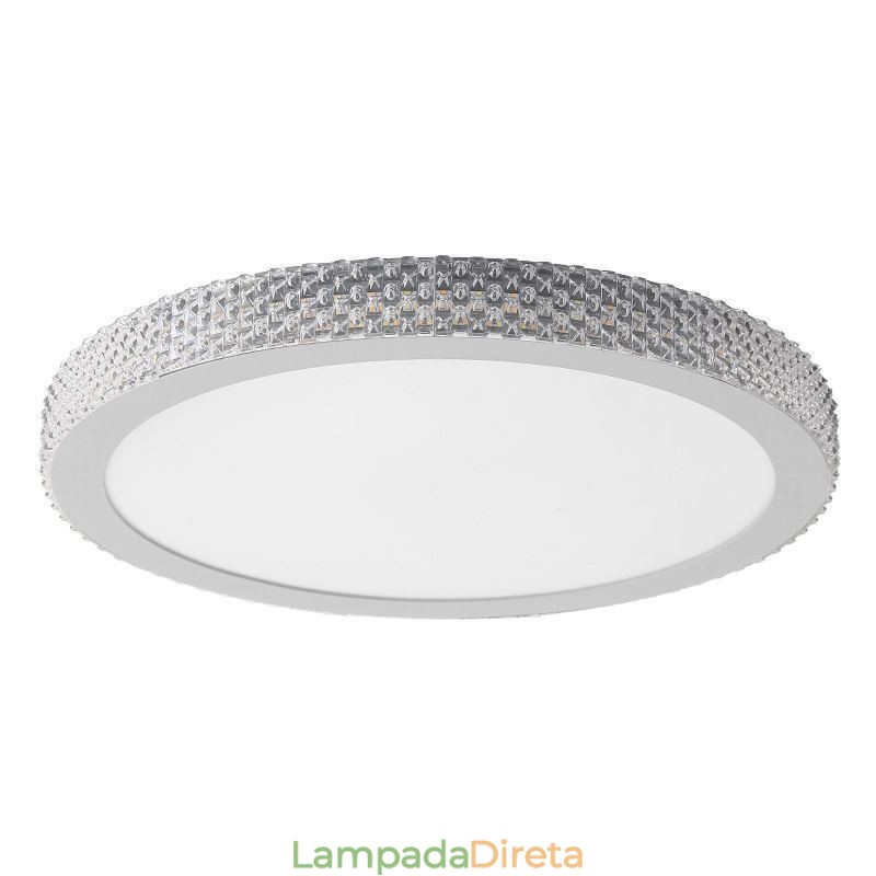 Luminária de teto moderna Shinny Diamond Flush Mount