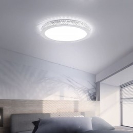 Luminária de teto moderna Shinny Diamond Flush Mount