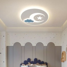 Luminária de teto Simplicity Moon & Star