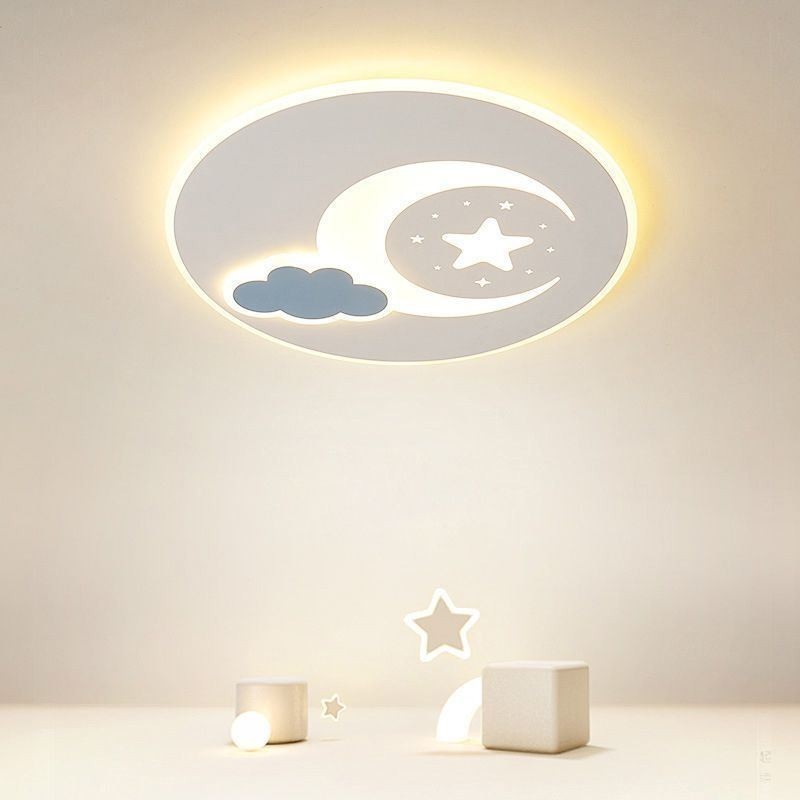 Luminária de teto Simplicity Moon & Star