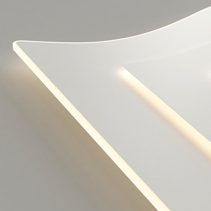 Luminária de teto moderna quadrada de acrílico