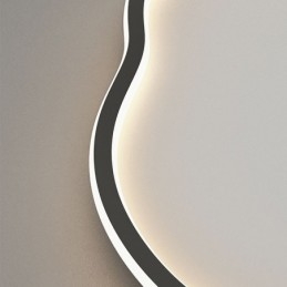 Luminária de teto moderna com cara de gato