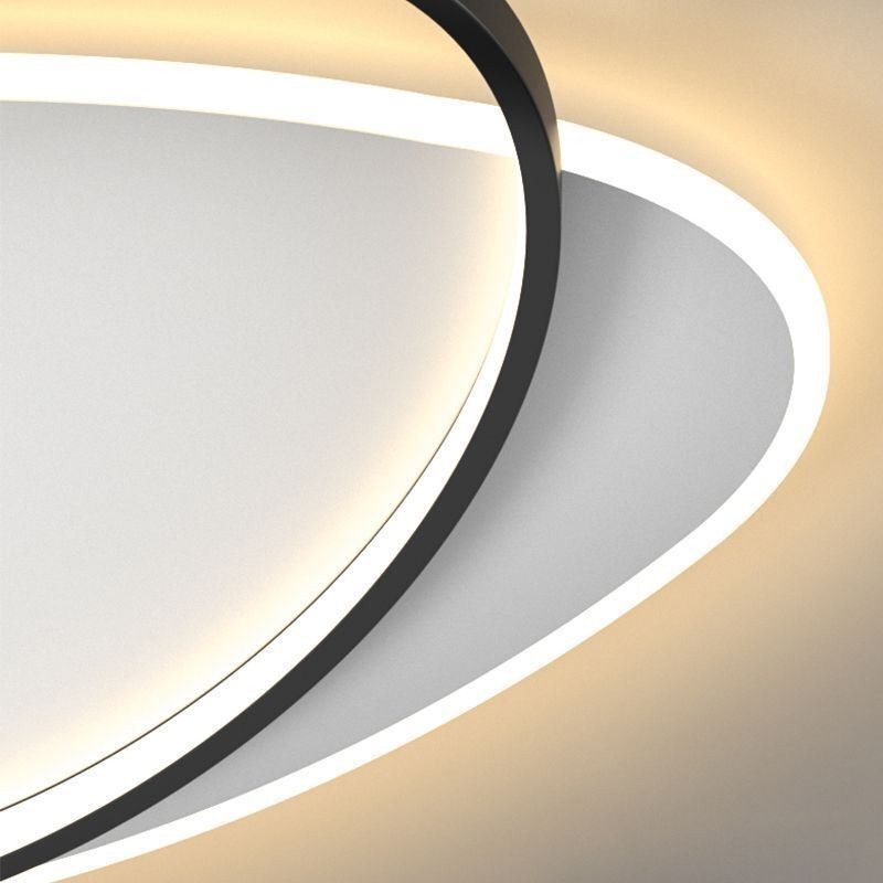 Luminária de teto moderna Luminária de teto oval