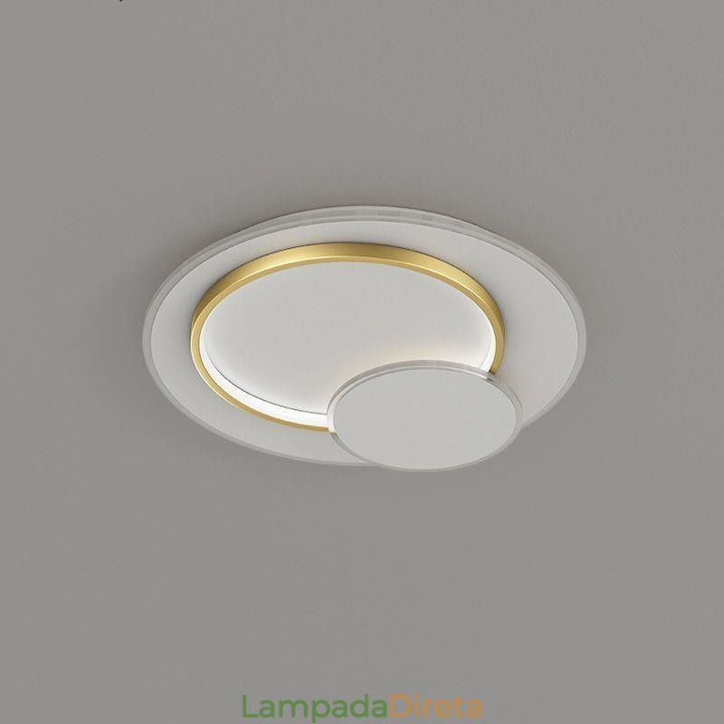 Luminária de teto moderna Luz de teto redonda