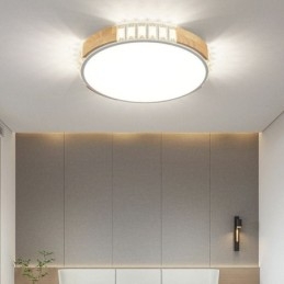 Luminária de teto japonesa minimalista embutida