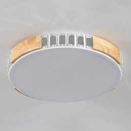 Luminária de teto japonesa minimalista embutida