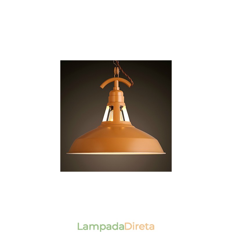 Lustre Mini Estilo Moderno Contemporâneo Metal