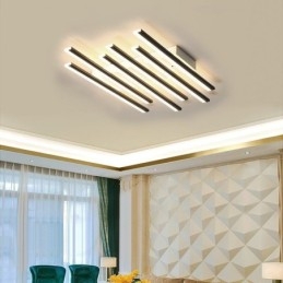 Luminária de teto estilo piano nórdico, luminária de teto para sala de jantar