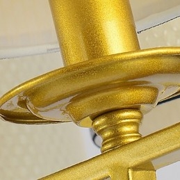 Lustre de Metal Contemporâneo Moderno