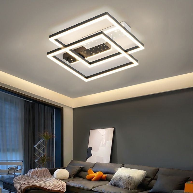 Luminárias de teto modernas Luminárias de teto em forma de estrela