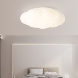 Luminária de teto nórdica em forma de nuvem