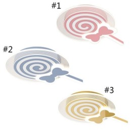 Luminária de teto moderna Lollipop Luz de teto infantil