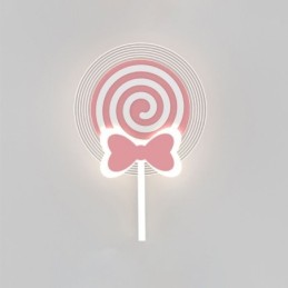 Luminária de teto moderna Lollipop Luz de teto infantil