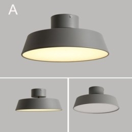 Luminária de teto moderna para varanda Nordic Macaron Ceiling Light