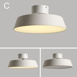 Luminária de teto moderna para varanda Nordic Macaron Ceiling Light