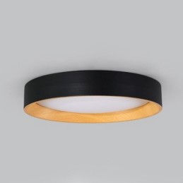 Luminária de teto moderna minimalista embutida no painel