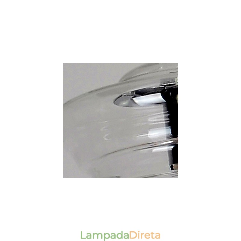 Luminária pendente moderna com 1 luz