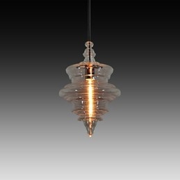 Luminária pendente moderna com 1 luz