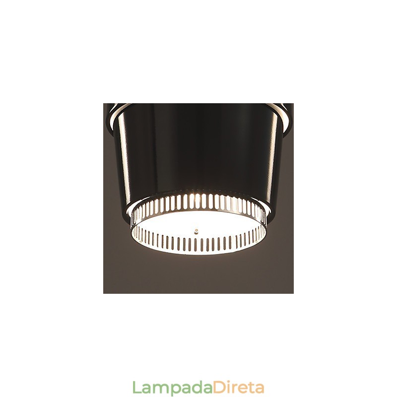 Lustre Mini Estilo Moderno Contemporâneo Metal