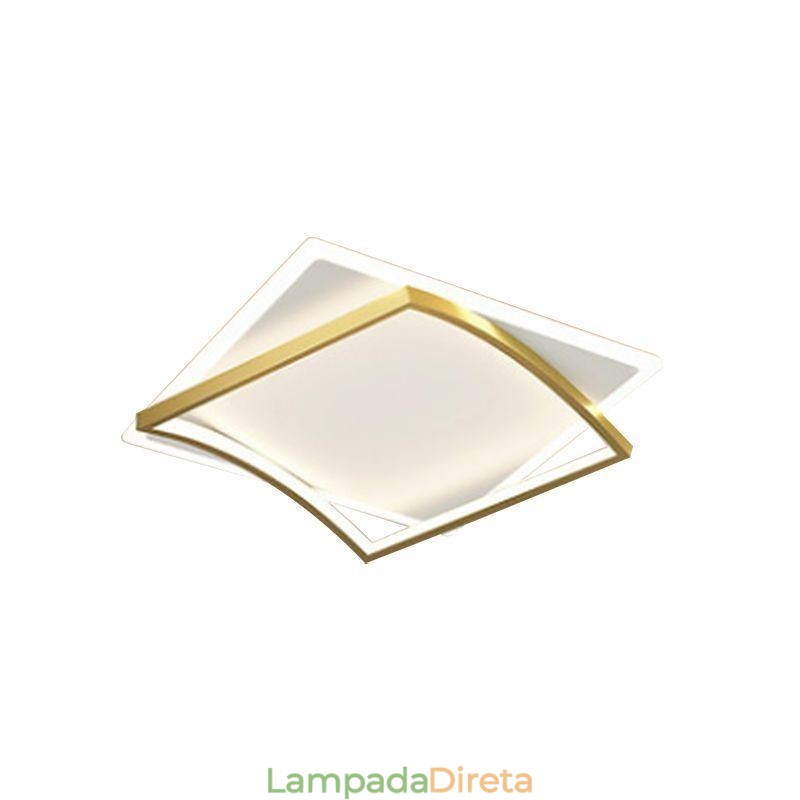 Luminárias de teto modernas Luminárias de teto embutidas