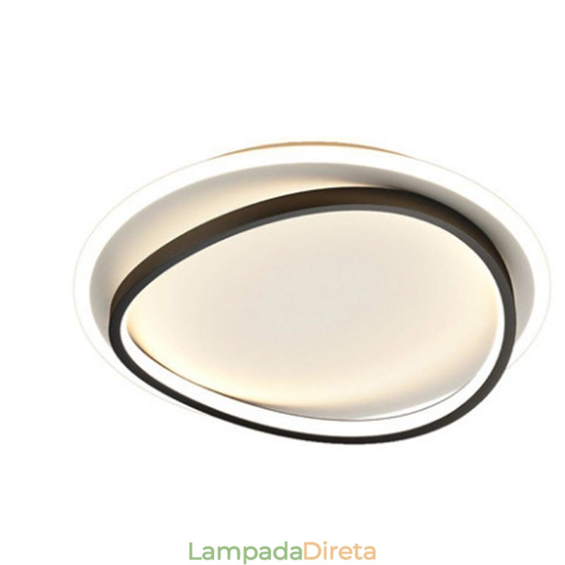 Luminária de teto embutida