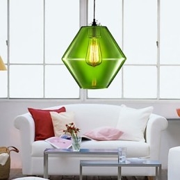Lustre Mini Estilo Moderno Contemporâneo Vidro