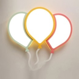 Luminária de teto embutida moderna, luminária de teto com abajur de balão adorável